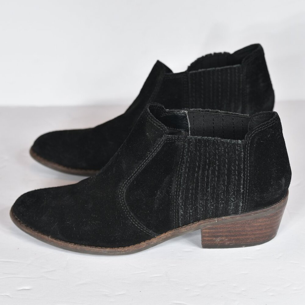 Lucky Brand Folley Black Ankle Booties size 8